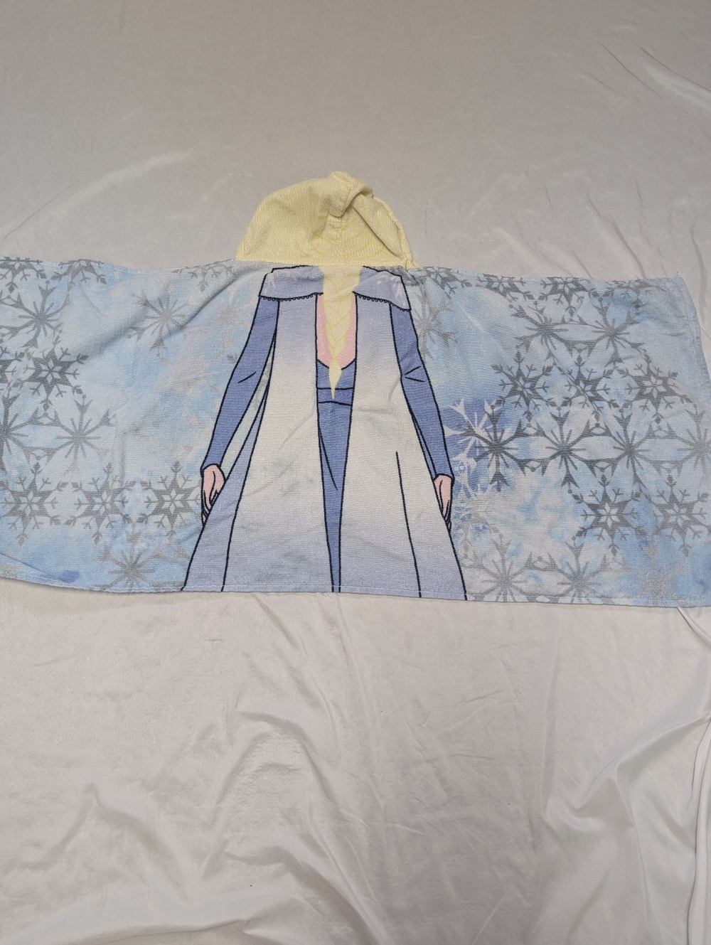 Disney Frozen 2 Elsa Hooded Toddler Kids Towel 100% Cotton Princess READ